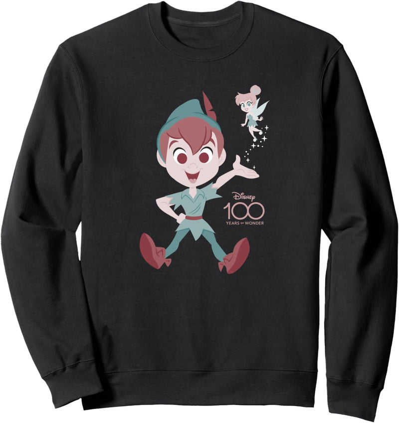 Disney 100 Years of Wonder Peter Pan and Tinker Bell D100 Sweatshirt