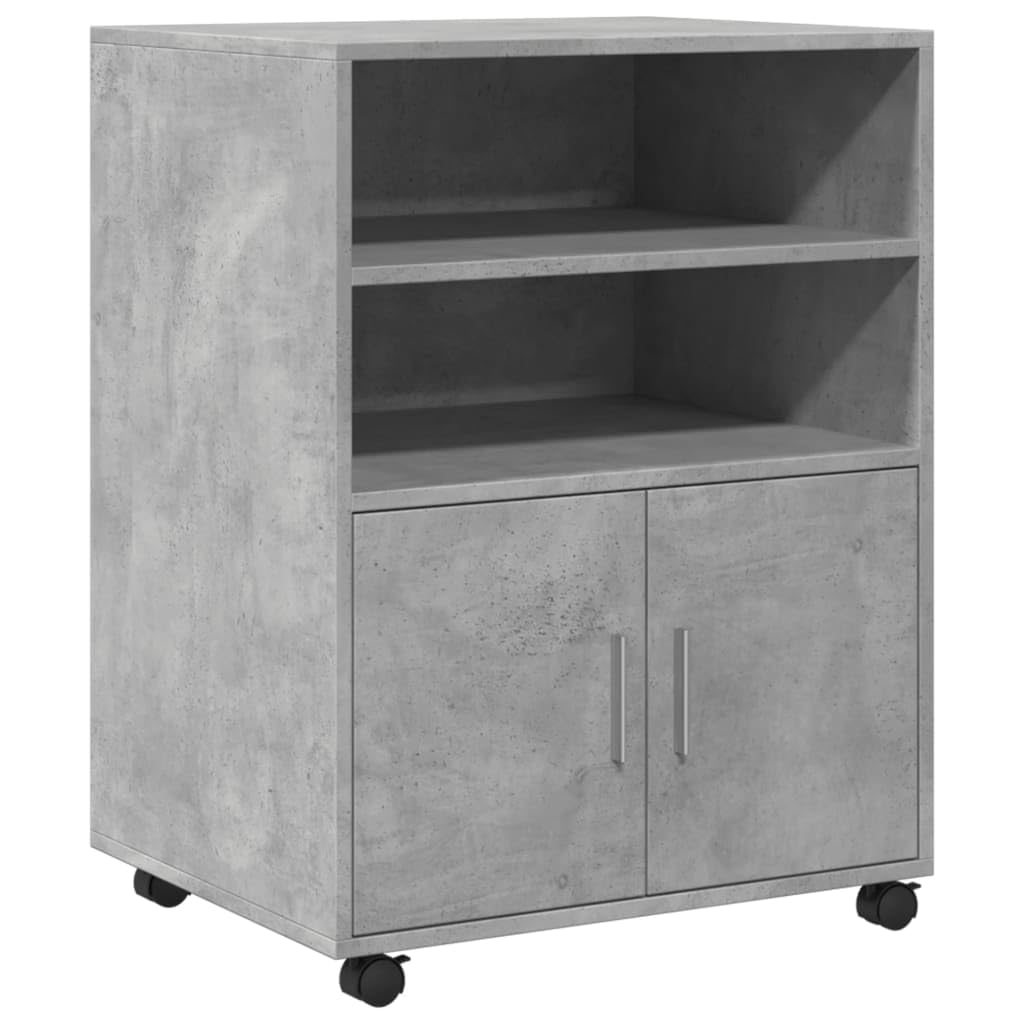 vidaXL Rollschrank, Büroschrank mit Stauraum, Aktenschrank für Wohnzimmer Büro, Bürocontainer Schran