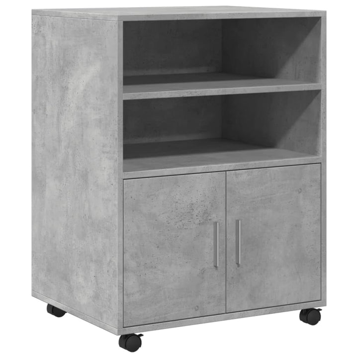 vidaXL Rollschrank, Büroschrank mit Stauraum, Aktenschrank für Wohnzimmer Büro, Bürocontainer Schran