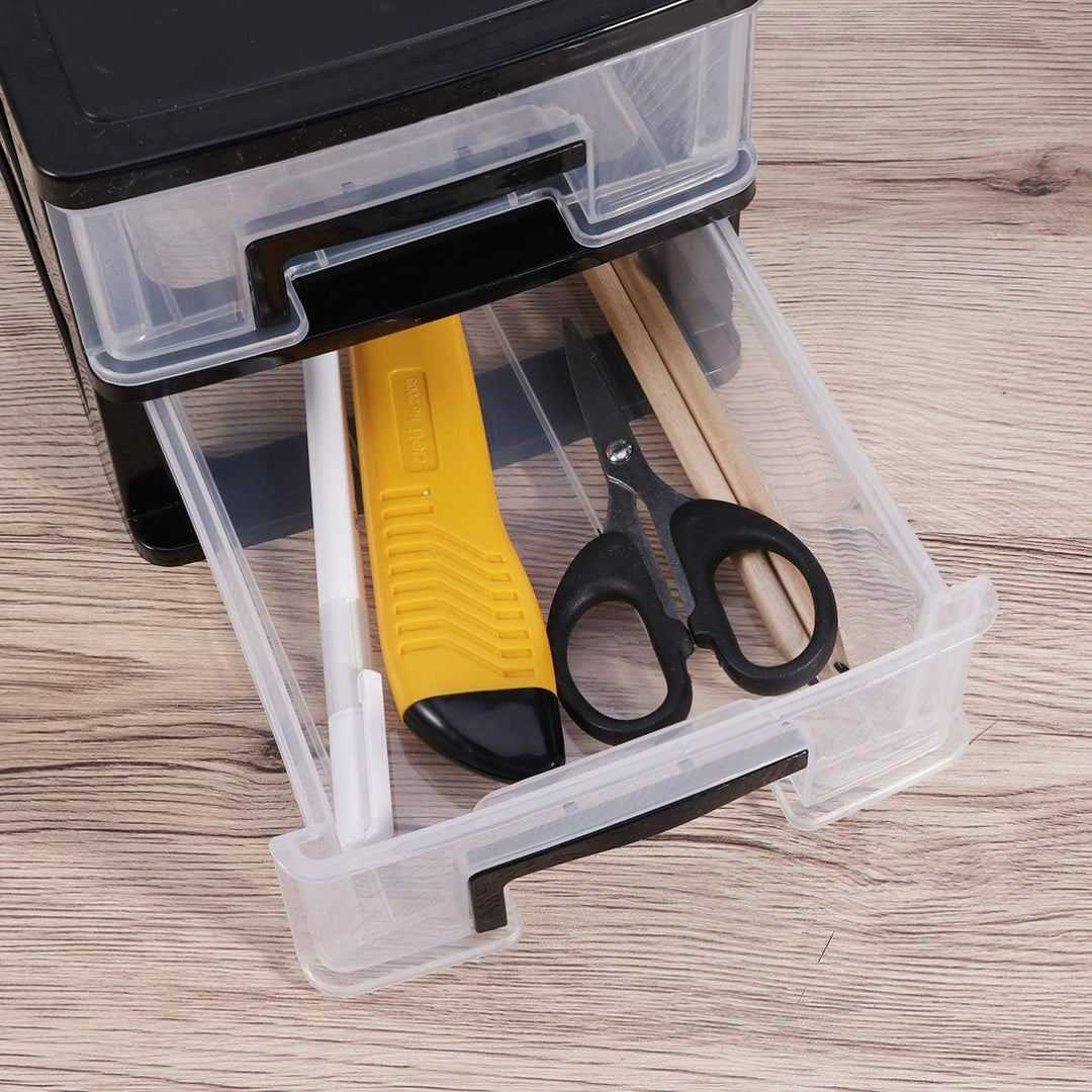 BESPORTBLE Doppelschicht Lagerregal Organizer Möbel Schrank Lagerschrank Kunststoff Schublade Typ Mu