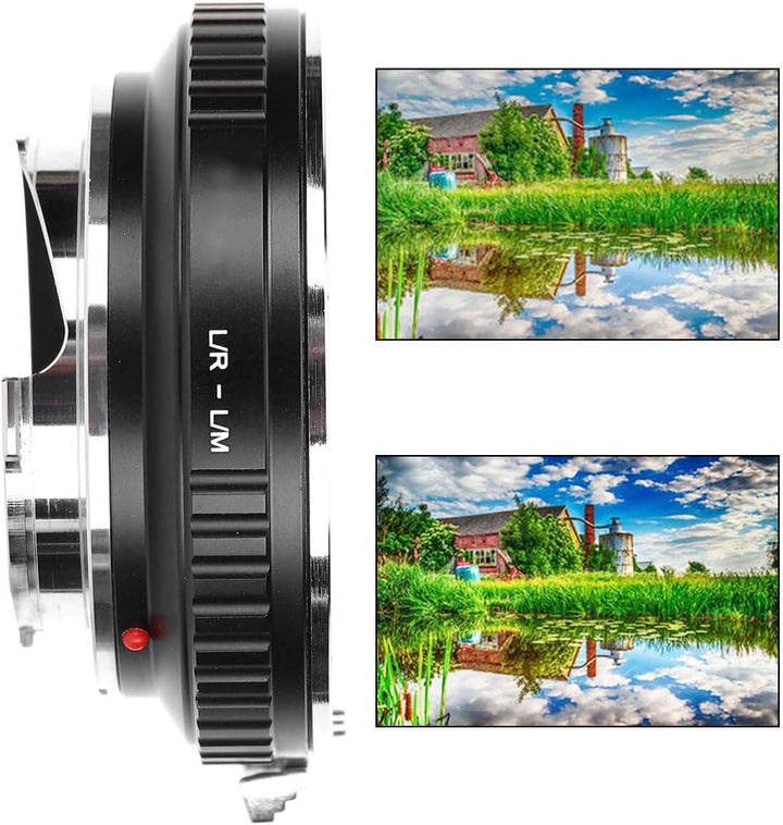 L/R-L/M-Objektivadapterring für Leica R-Mount-Objektive für Leica M-Mount-Kamera