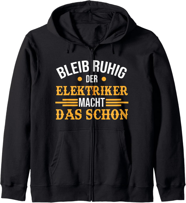 Elektriker Elektromeister Werkzeug Kapuzenjacke
