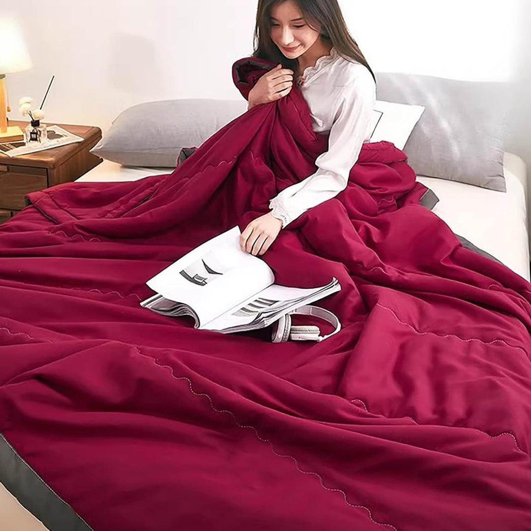 Kühldecken Zum Schlafen Cooling Blanket Eisdecke Zum Schlafen Dünne Sommerdecke Bettdecke Ohne Bezug