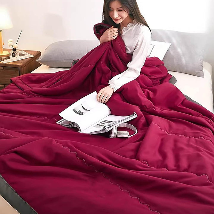 Kühldecken Zum Schlafen Cooling Blanket Eisdecke Zum Schlafen Dünne Sommerdecke Bettdecke Ohne Bezug