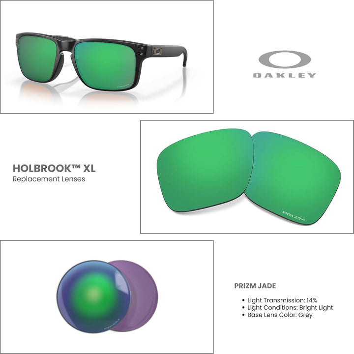 Oakley Original Holbrook XL OO9417 Ersatzgläser für Damen und Herren, inklusive Oakley Mikrofasertuc