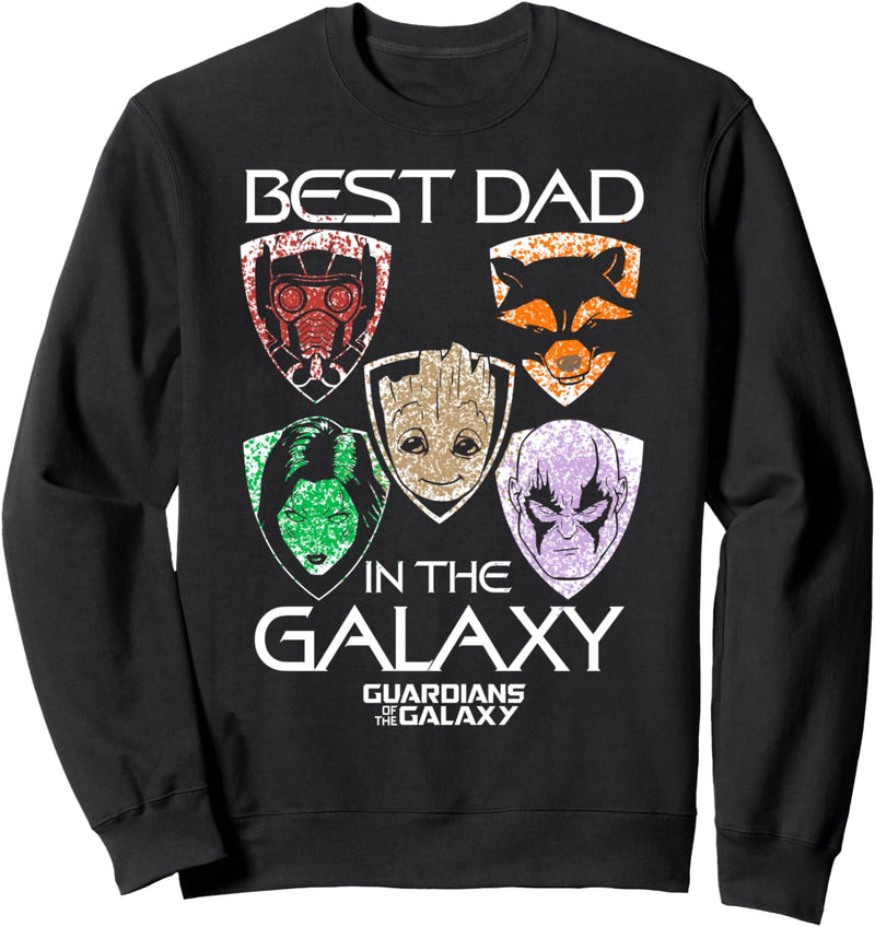 Marvel Guardians Of The Galaxy Best Dad In The Galaxy Sweatshirt