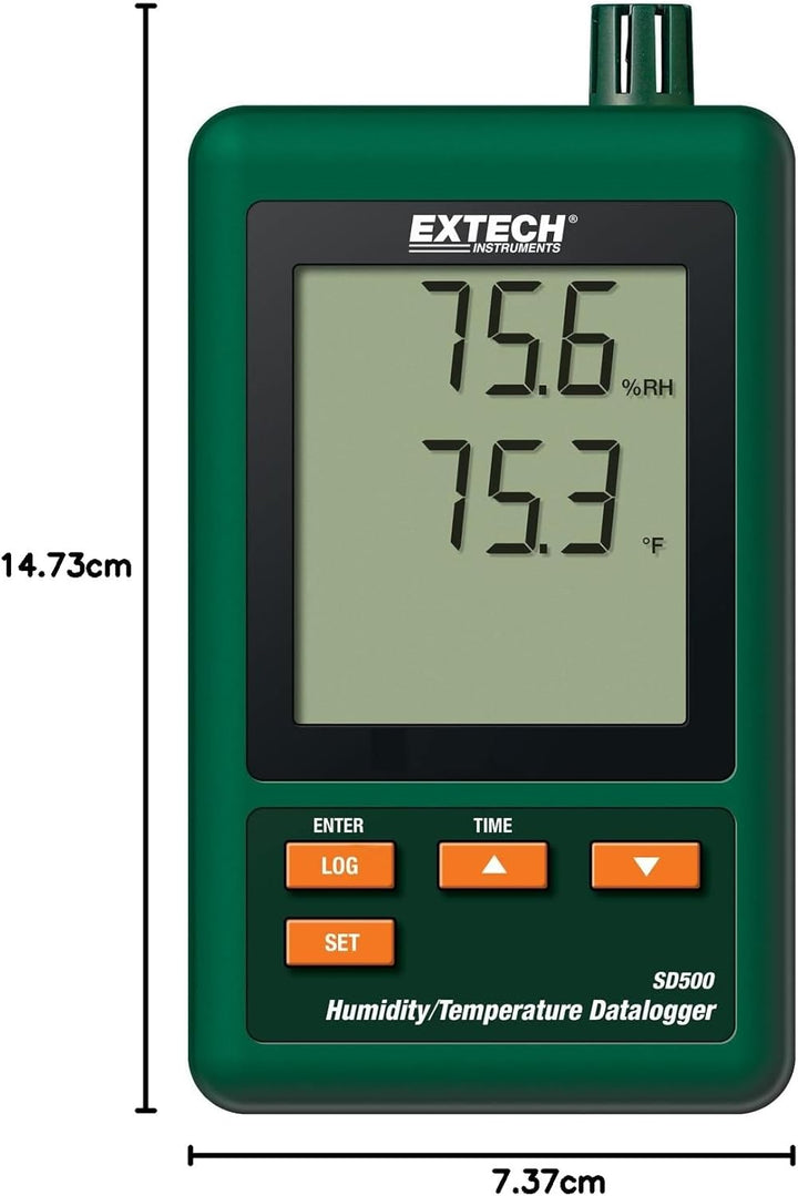 Extech Multi-Datenlogger SD500 Messgrösse Temperatur, Luftfeuchtigkeit 0 bis 50°C 10 bis 90% rF Luft