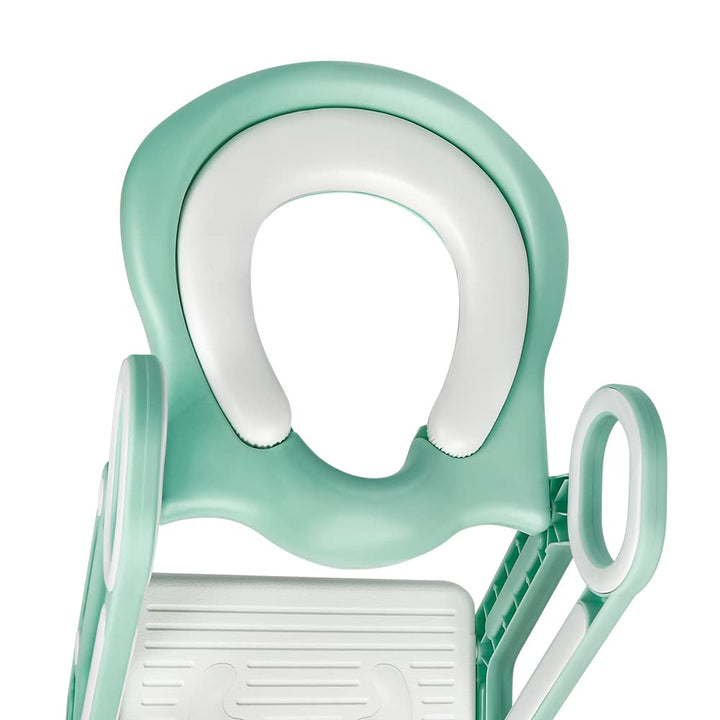 Töpfchentrainer Kinder-Töpfchen Toilettensitz Trainer Sitz für Kinder Toiletten Training mit Leiter/