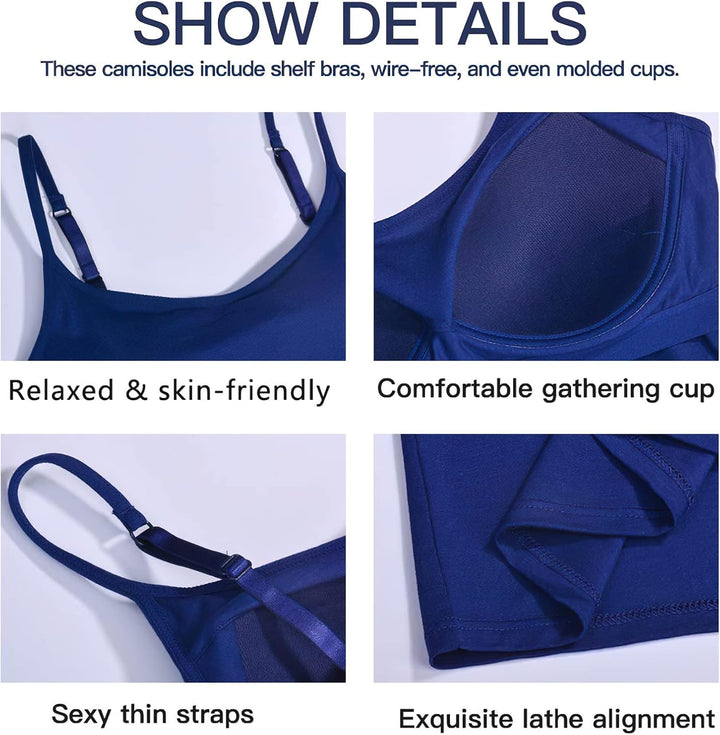 STARBILD Damen Unterhemd, S-4XL S Schwarz - Weiss - Blau, S Schwarz - Weiss - Blau