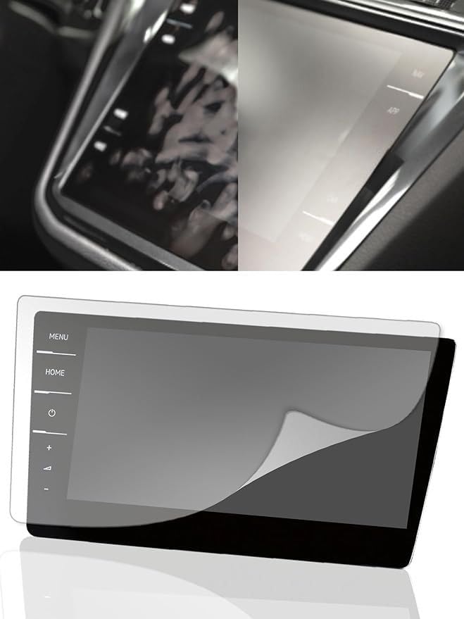 DISSKIN® Displayschutzfolie Kompatibel mit VW Touran. Discover Pro - selbstheilend durch Wärme, Matt