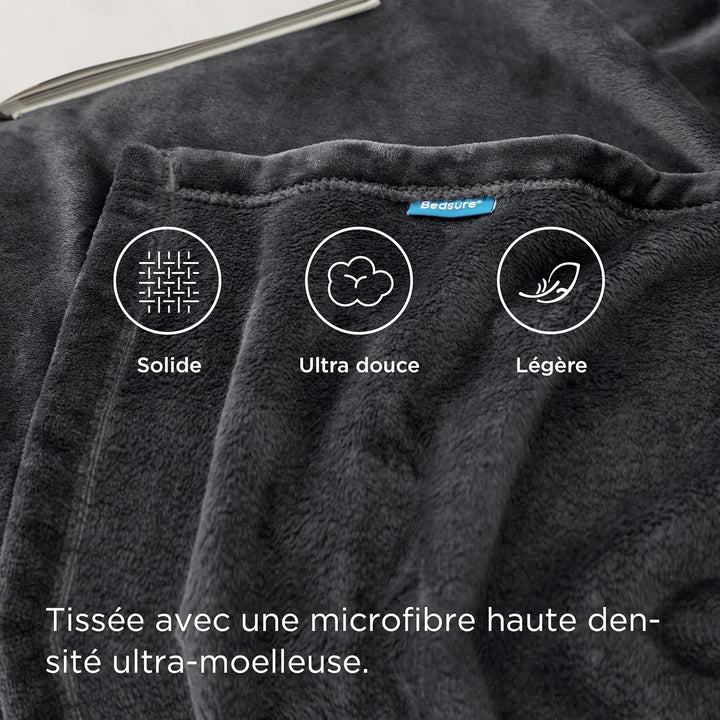 BEDSURE Flauschig Decke Fleecedecke - Wohndecke Warm Winter Weich, Sofadecke Kleine, Couch Blanket,
