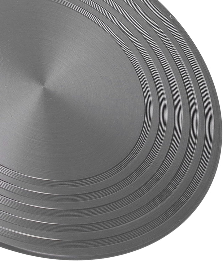 Wärmediffusor für Gasherd, 28x0,4cm Aluminiumlegierung Rutschfeste Auftauplatte Simmerringplatte für