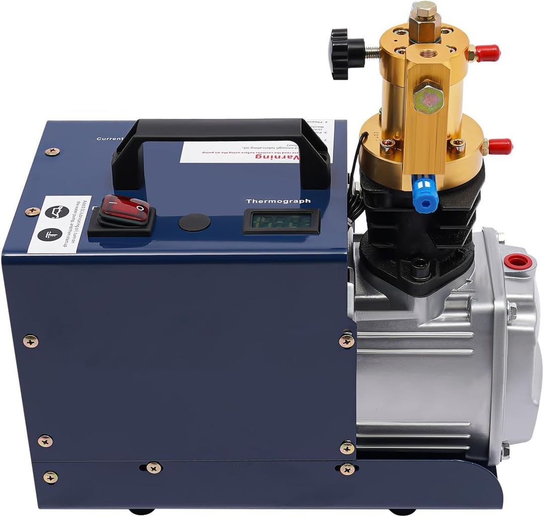 Elektrische Hochdruckluftpumpe 1800W mit Sicherheitsventil und Kupfermotor für Französisches Ventil