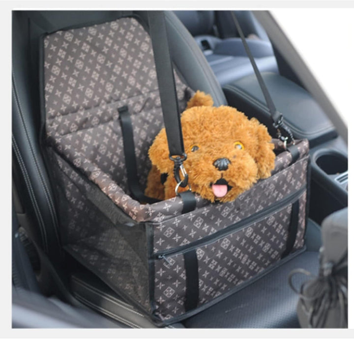 MENGQI Hundeautositz, Hundeerhöhung Autositzbezug geeignet für kleine und mittelgrosse Hunde, waschb