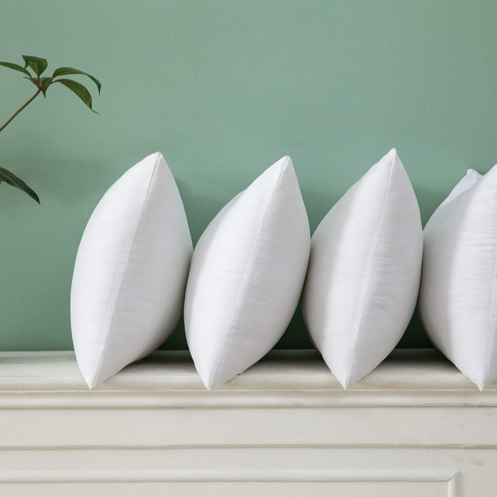 MIULEE Kissen 40x60 cm Füllung 4er Set, Waschbare Kissenfüllung Sofakissen, Polster Innenkissen Deko
