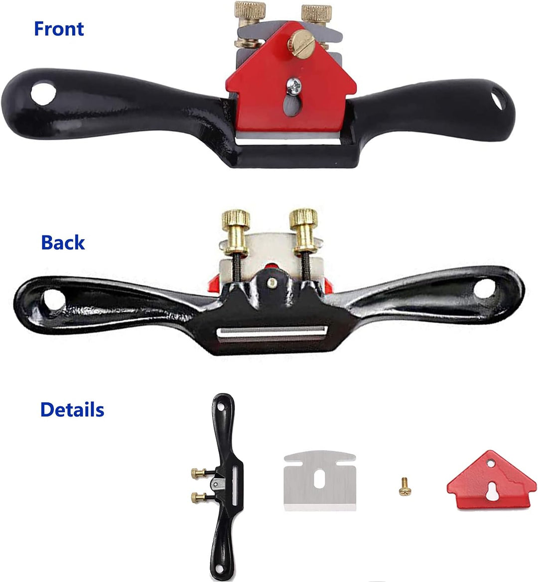 XPOOP Schweifhobel, 210 mm Anpassung Holzbearbeitung Schneide Plane Spokeshave Hand Trimmen Werkzeug