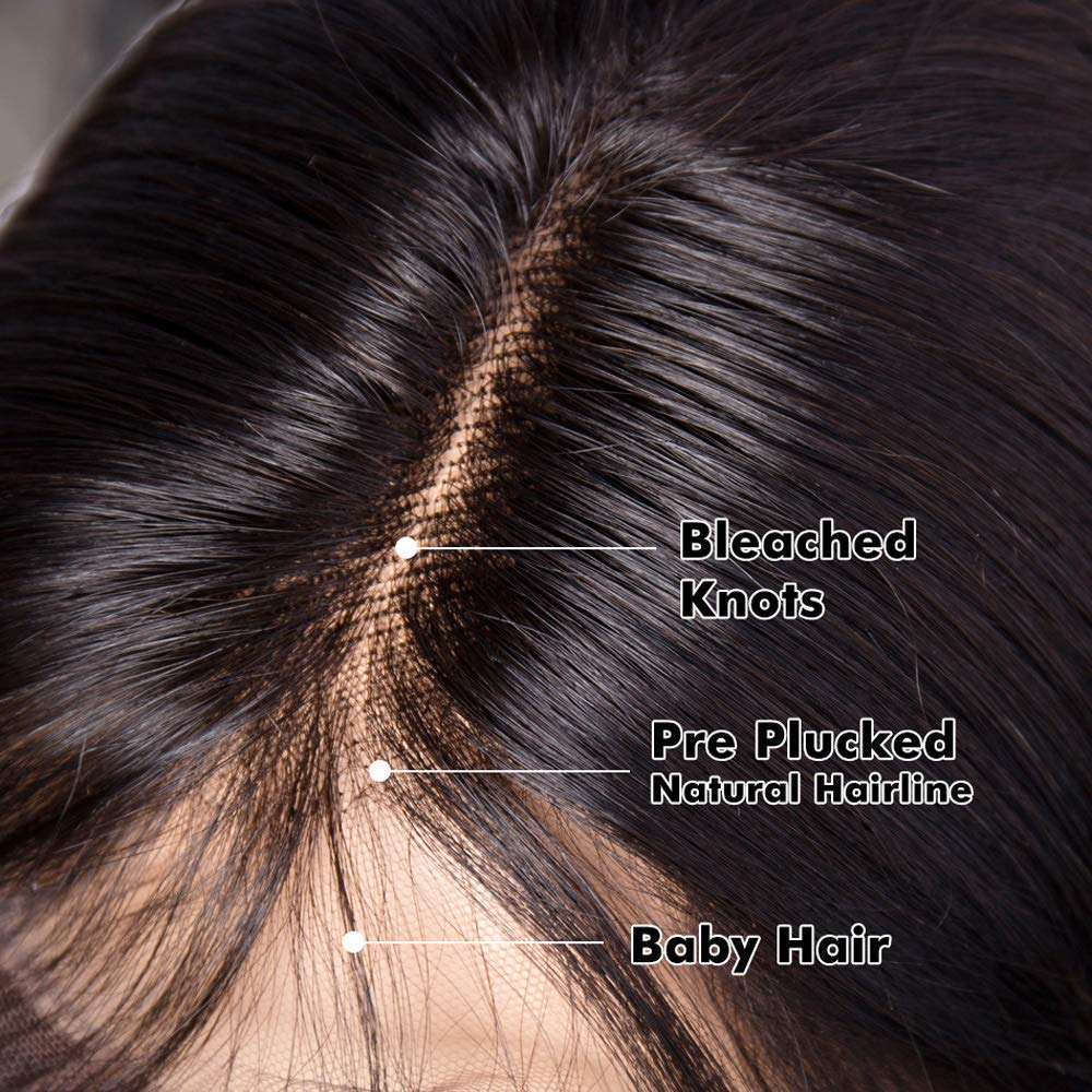 Echthaar Perücke 5x5 Mensch Haar Perücke Body Wave Brazilian Remy Haar Pre Plucked Natural Haarline