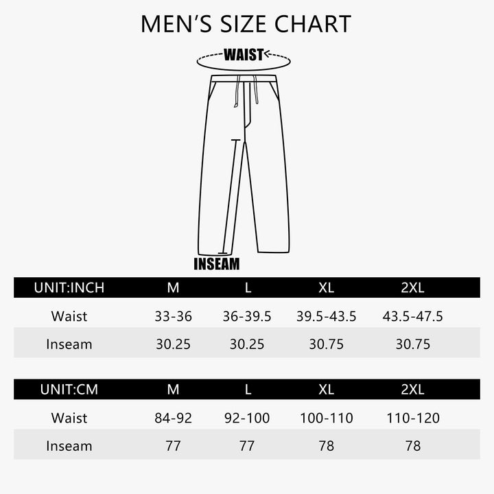North Bund Schlafanzughose Herren, 100% Baumwolle Kariert Pyjamahose Dicke Flanell Schlafhose Weich