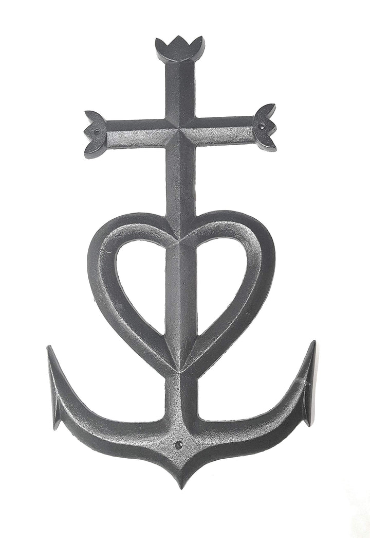Ambiance Sud Camargue-Kreuz, 60 cm, Schwarz glänzend