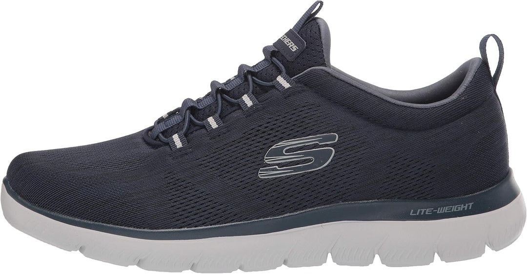 Skechers Damen Bobs Squad Sneaker 40.5 EU Weit Marineblau, 40.5 EU Weit Marineblau