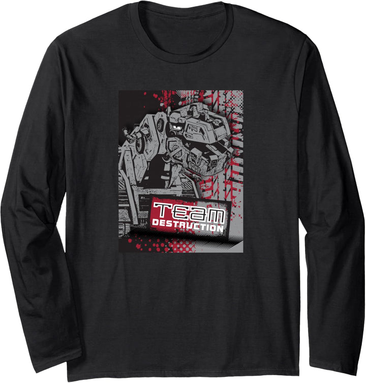 DinoTrux Teamzerstörung Langarmshirt