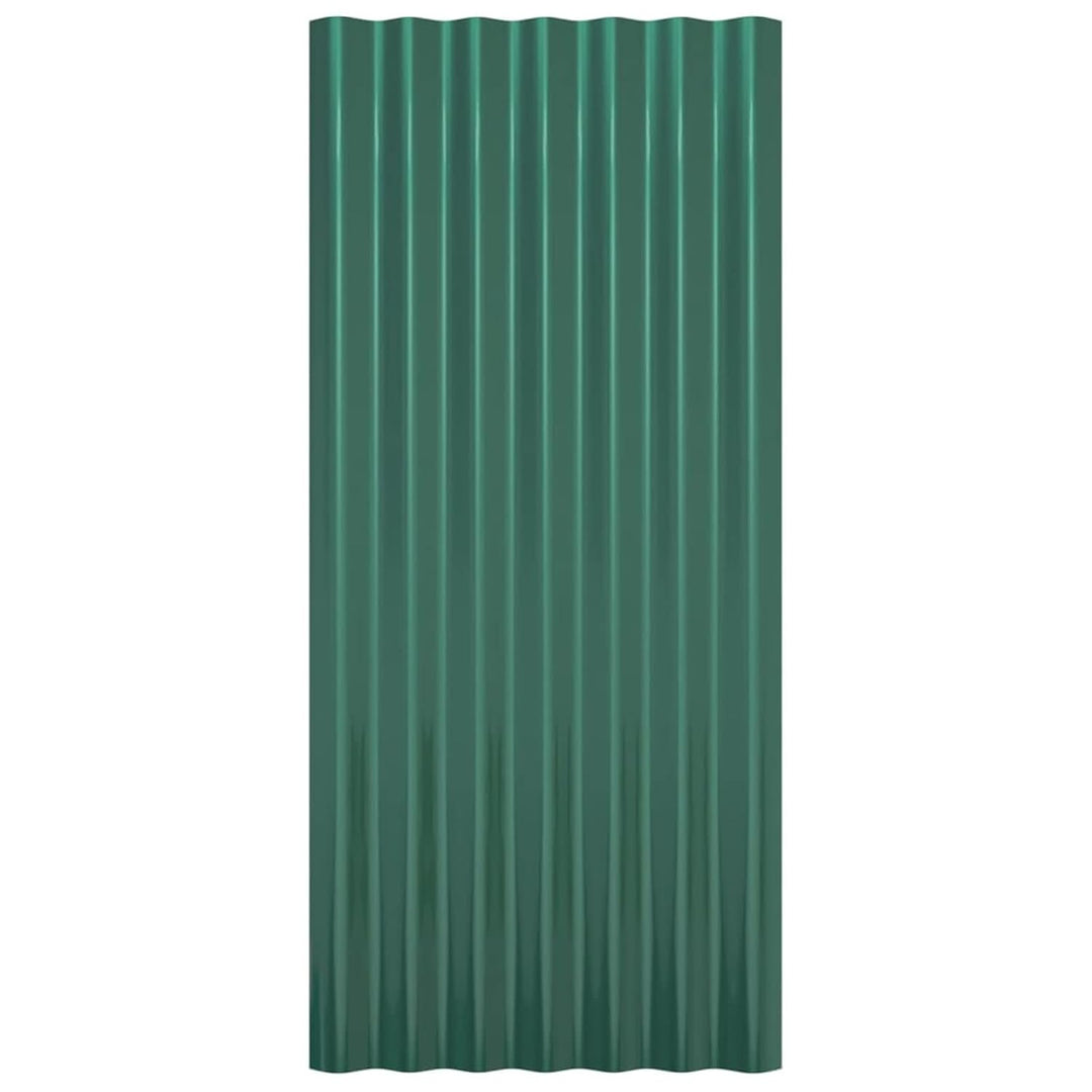 Susany 12 STK. Dachpaneele Dachpfannen Profilblech Trapezblech Dachblech Stahlblech Trapezbleche Dac