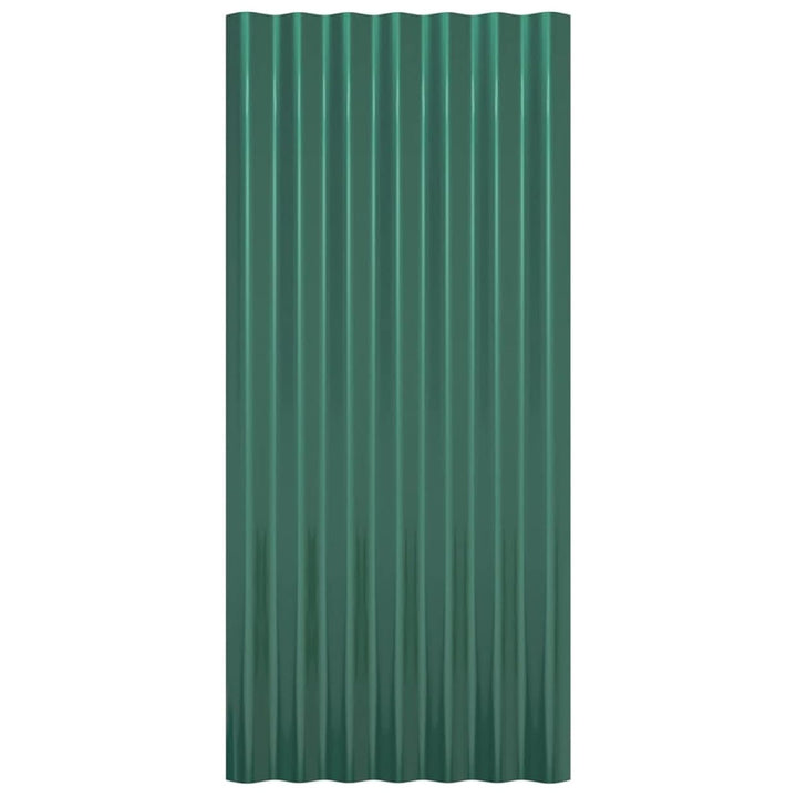 Susany 12 STK. Dachpaneele Dachpfannen Profilblech Trapezblech Dachblech Stahlblech Trapezbleche Dac