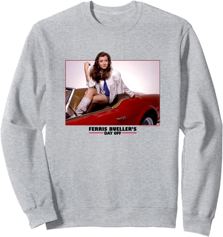 Ferris Bueller's Day Off Sloane Car Portrait Sweatshirt