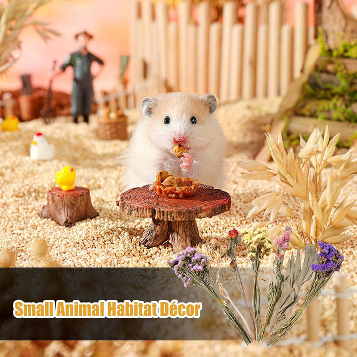 Generisch Hamster Einstreu, 25 cm Natürlich Getrocknete, Trockenblumen Für Hamster, Hamsters Einstre