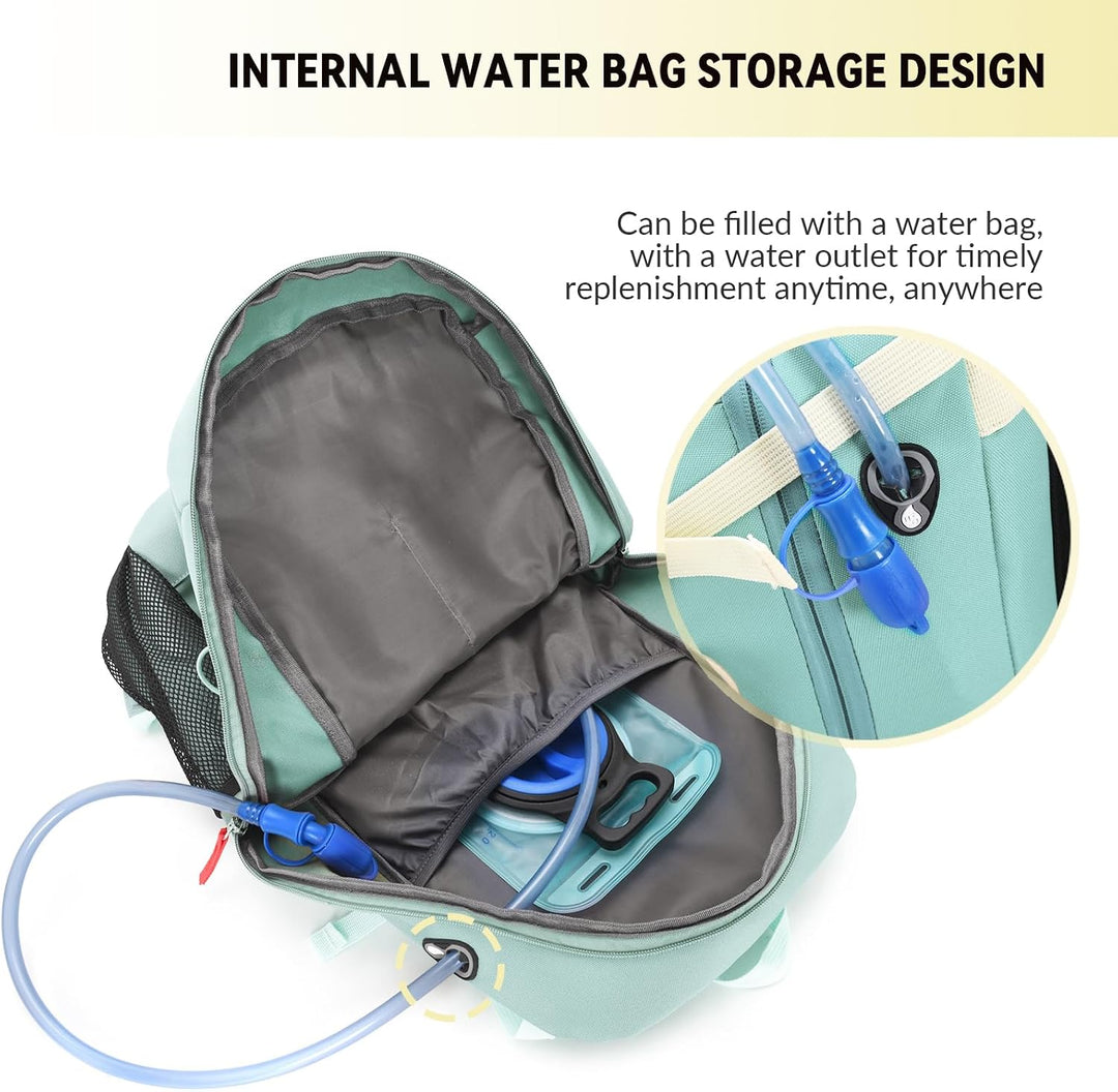 Bseash 40L Leichter wasserdichter Wanderrucksack mit Regenschutz, Outdoor Sport Reise Tagesrucksack