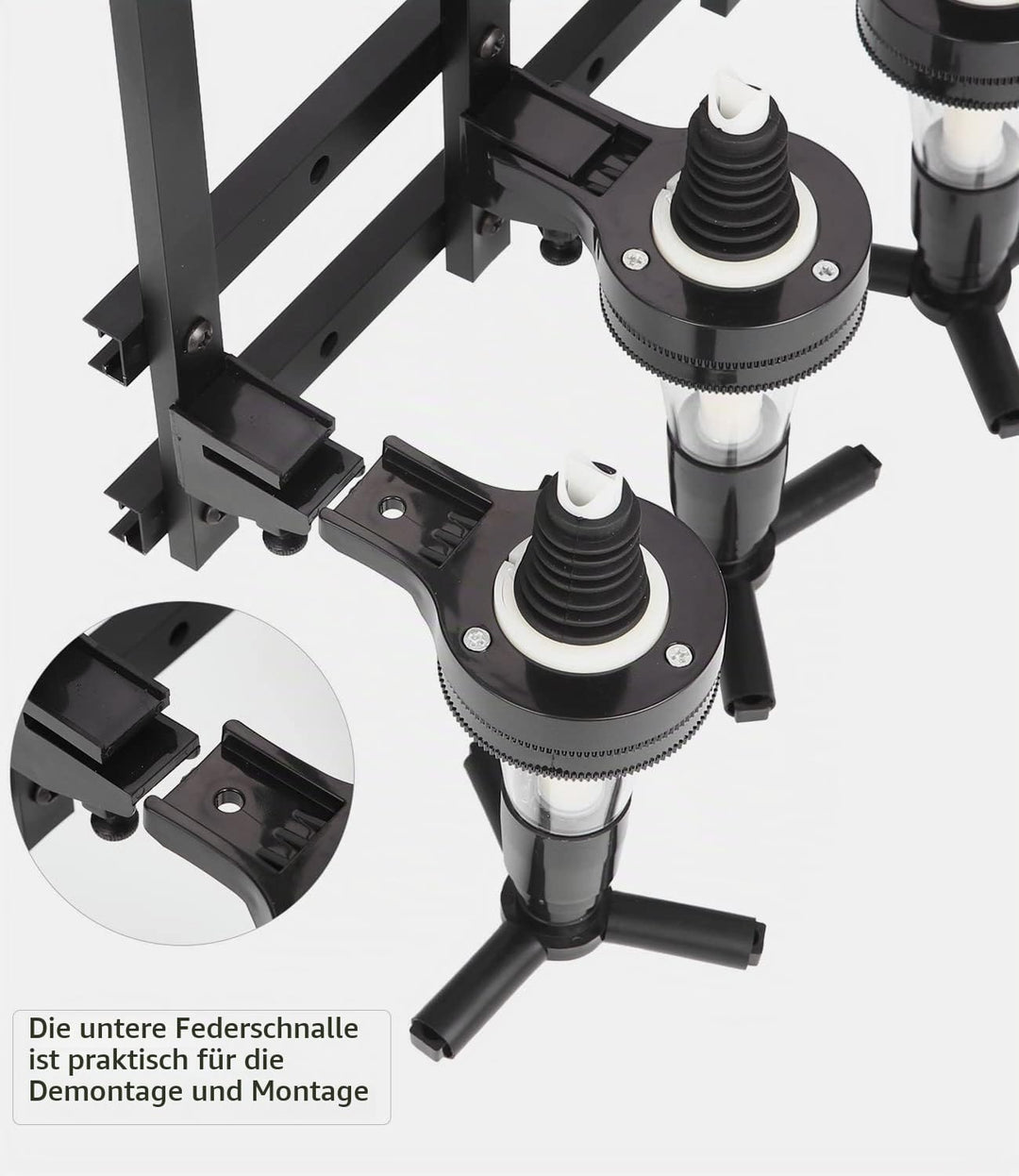 Soulpala Bar Butler Bar Flaschenhalter und Dosierer Bar Butler Wand Flaschenhalter für 4 Flaschen Ba