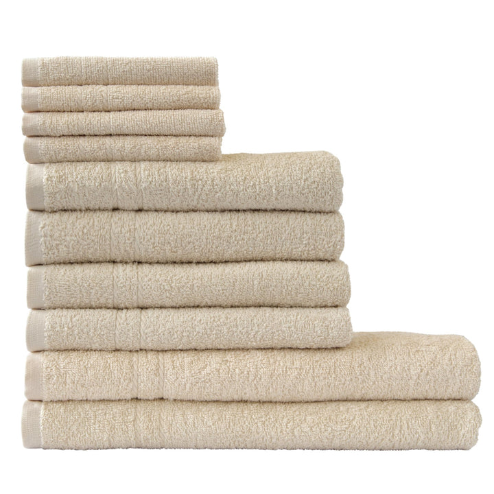 Dyckhoff Handtuch-Set, Baumwolle, beige, 26 x 36 cm, Beige