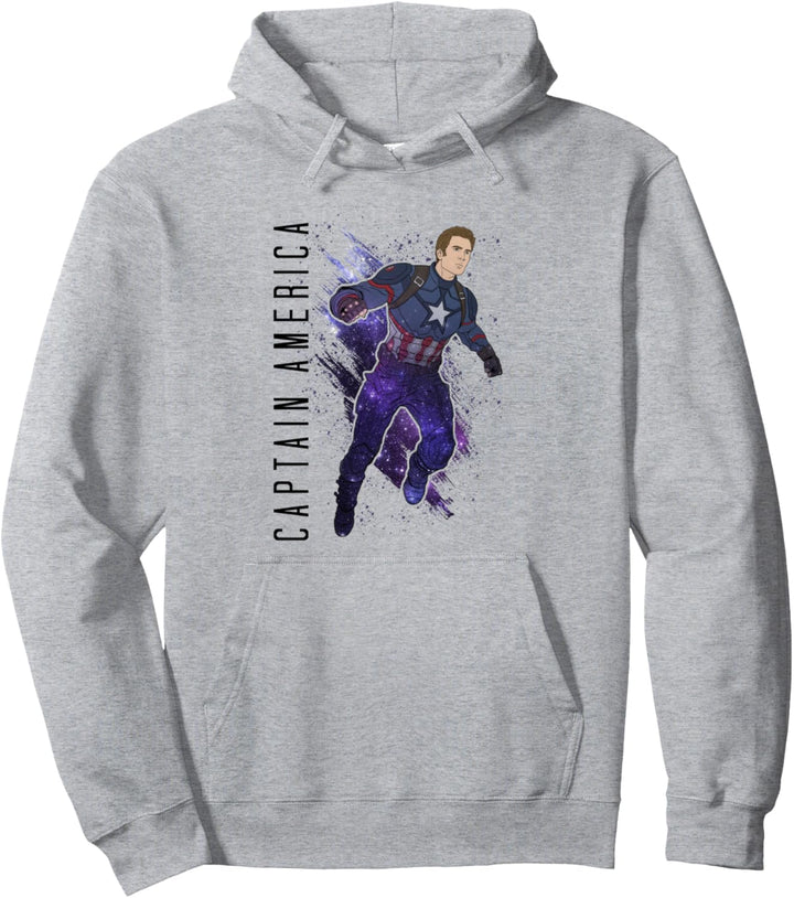 Marvel Avengers: Endgame Captain America Galaxy Fill Pullover Hoodie
