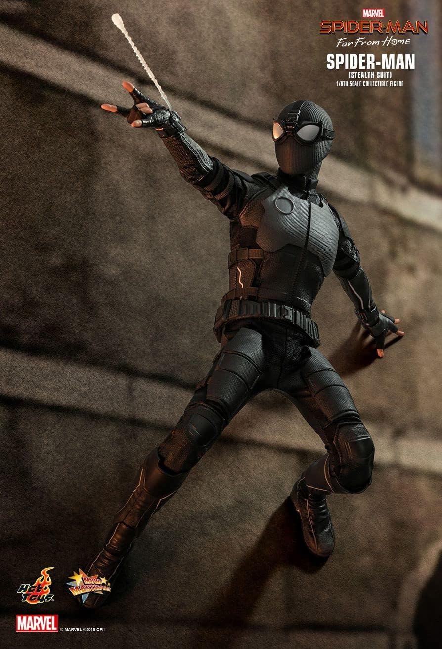 Hot Toys Spider-Man: Far from Home Movie Masterpiece Actionfigur 1/6 Spider-Man (Stealt
