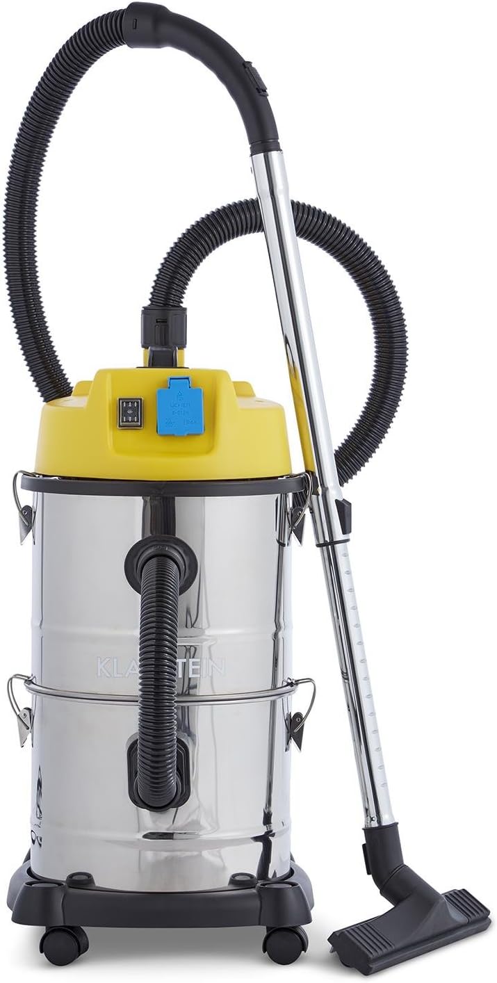Klarstein Reinraum Nass- und Trockensauger mit 1800W Leistung, 30L Tank, Gebläsefunktion, integriert