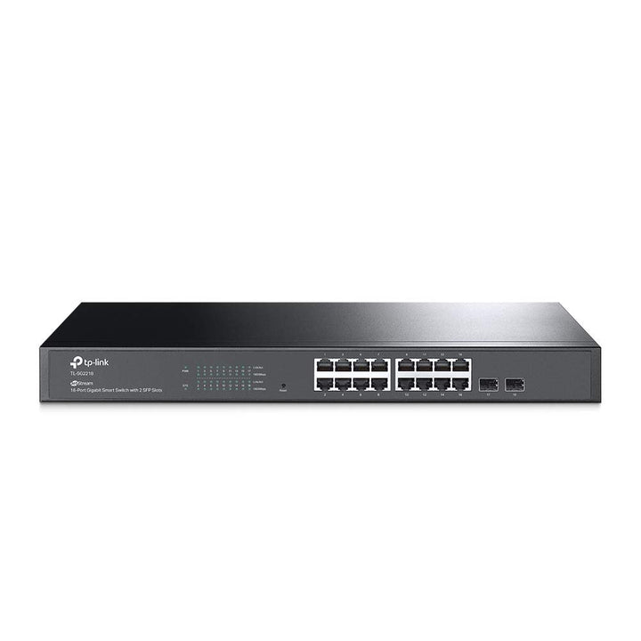 TP-Link TL-SG2218 16-Port Gigabit Managed Netzwerk LAN Switch mit 2 SFP-Slots (19 Zoll Rack-Montage,