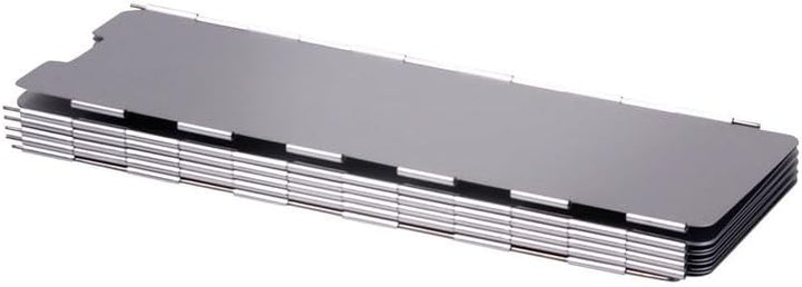 Camp4 Falt-Windschutz für Kocher, Höhe 30cm, Aluminium
