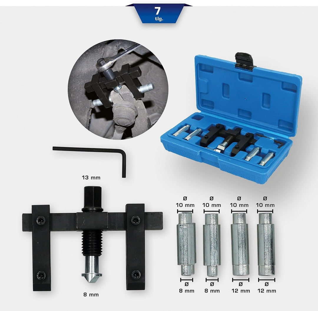 BRILLIANT TOOLS BT661300 Kugelgelenk-Spreizer-Satz | 7-tlg. [Powered by KS TOOLS]