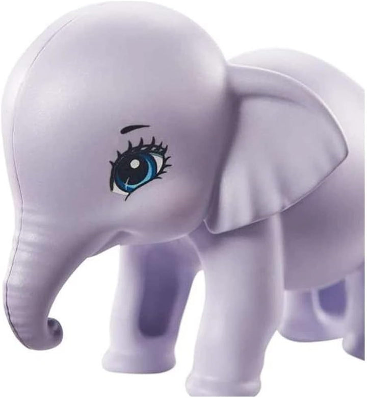 Enchantimals GTM30 - Familie Spielset, Elefantenmädchen Esmeralda Elephant Puppe (15,2 cm), 3 Elefan