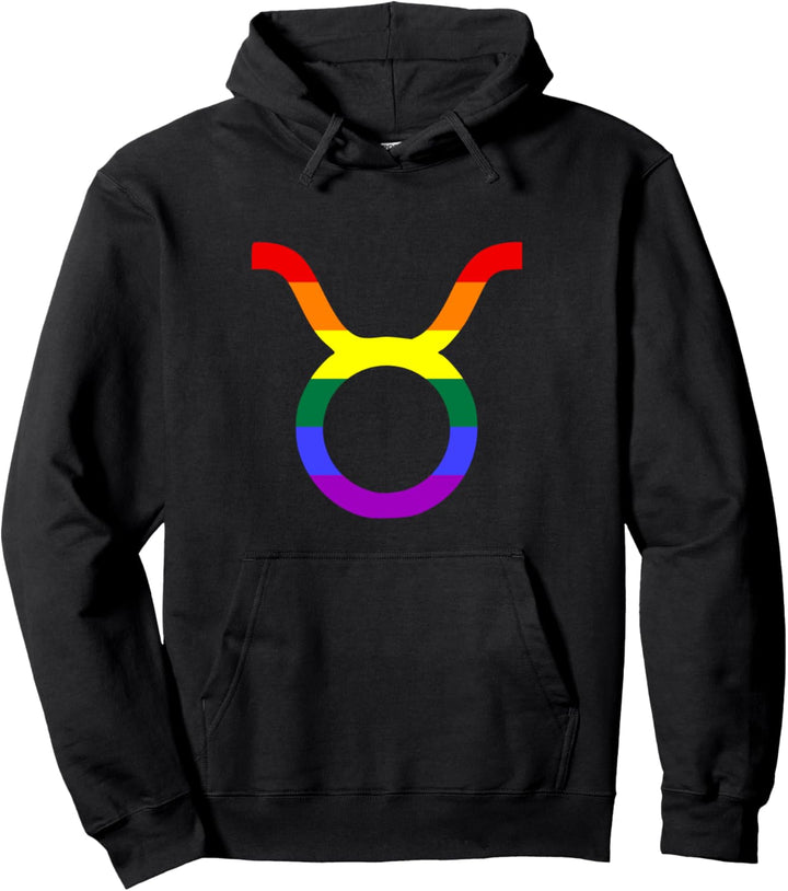 Stier Proud Taurus Astrology LGBTQ Zodiac Sign Horoscope Pullover Hoodie