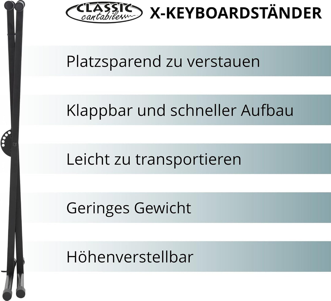 McGrey LK-6120-MIC Keyboard Set - Einsteiger-Keyboard mit 61 Leuchttasten - 255 Sounds und 255 Rhyth