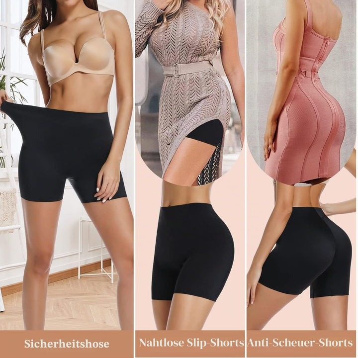Joyshaper Unterhosen Damen Unter Rock Kurze Hose Anti Chafing Anti Scheuer Shorts Radlerhose für Kle