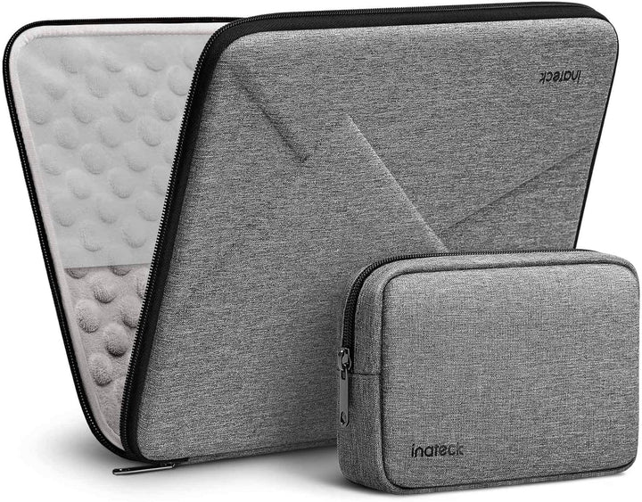 Inateck Superstarke Laptophülle Tasche Kompatibel mit MacBook Air 13 M2/M1 2022-2018, MacBook Pro 13