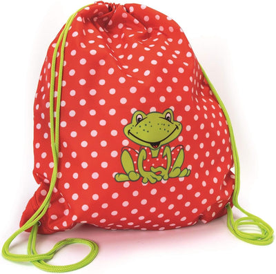 Spiegelburg Kindergarten Rucksack Set 4tlg. mit Turnbeutel, Brotdose und Trinkflasche Fröhliche Tupf