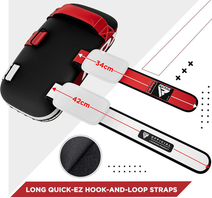 RDX Schlagkissen De Volcan Arm Pad/Schlagkissen Gebogen 1size rot