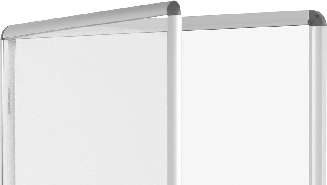 Bi-Office Schaukasten Vitrine"Enclore", Whiteboard, Mangetische Innenfläche, geeignet für 6 x DIN A4