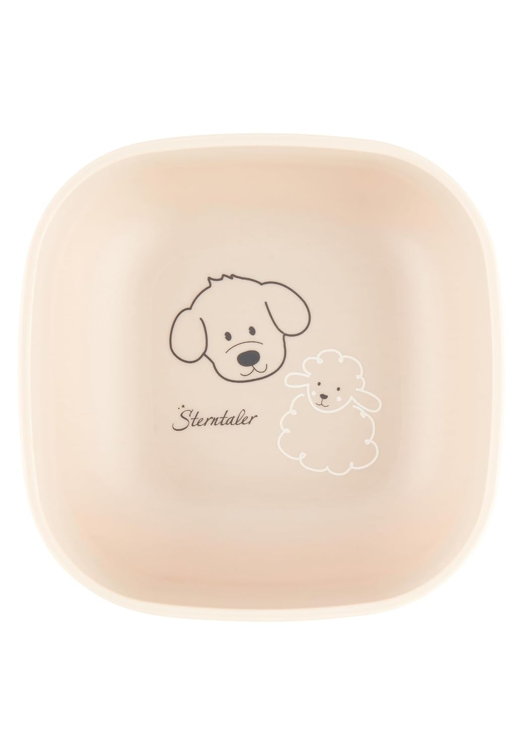 Sterntaler Geschirrset Bauernhof - Baby und Kinder Geschirr in eckiger Form ideal zum Füttern und se