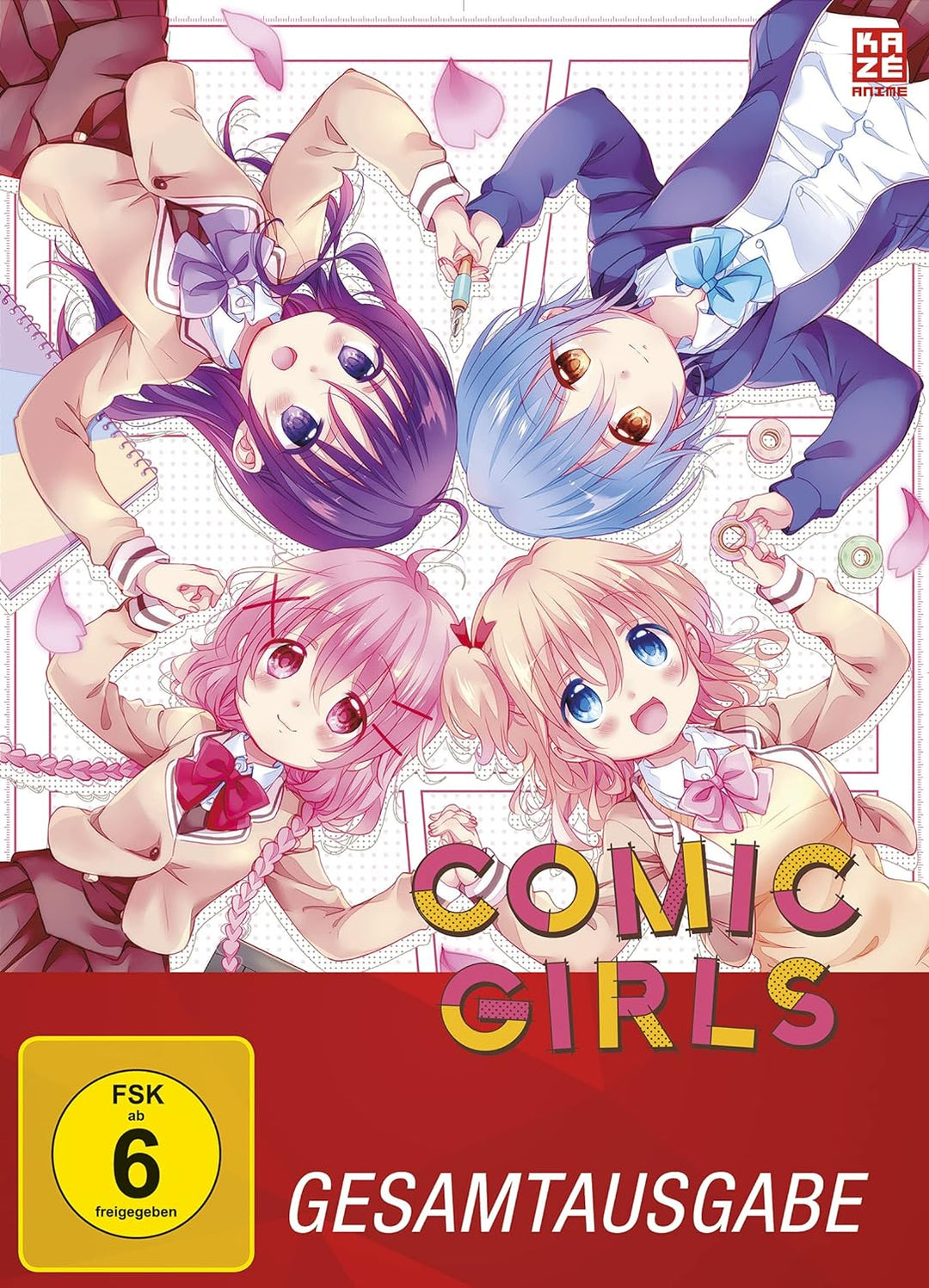 Comic Girls - Gesamtausgabe - Bundle - Vol.1-3 - [DVD], DVD