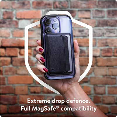 Mous - Durchsichtig Hülle für iPhone 14 Pro - Clarity 2.0 - Handyhülle iPhone 14 Pro MagSafe-Kompati