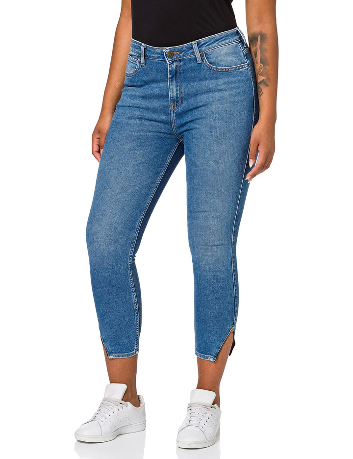 Damen Skinny Jeans Scarlett Stretch Deluxe 40W / 33L Bleu (Blue Aged Yz), 40W / 33L Bleu (Blue Aged